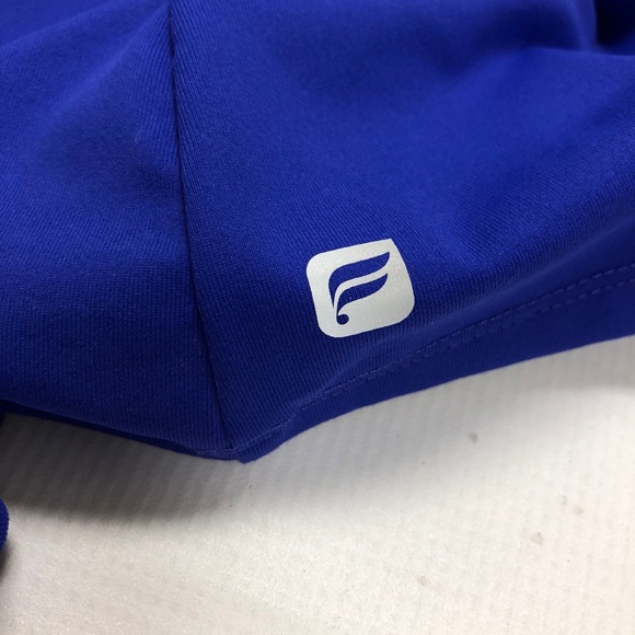 Fabletics Hazel Tank Top Cross Back Yoga Blue - Picture 4 of 10